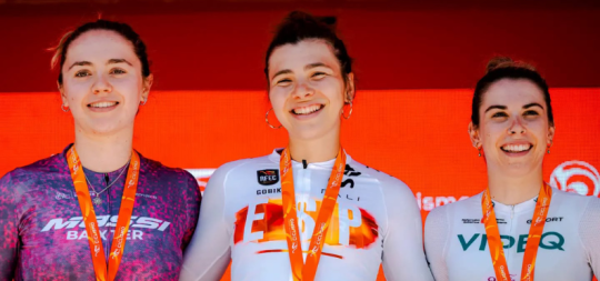 Imagen de la noticia: Esparza tiene una campeona de España: Laia Puigdefábregas conquista el oro en contrarreloj sub-23