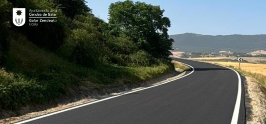 Imagen de la noticia: Las obras de la NA-6000 entran en su recta final con el asfaltado de la rotonda del vertedero REAM