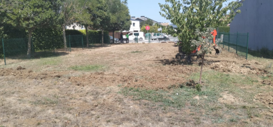 Imagen de la noticia: Ampliamos el pipicán de Cordovilla con más espacio, una fuente y un nuevo banco