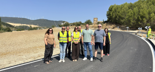 Imagen de la noticia: Finalizan las obras de mejora de la NA-6000 tras actuar sobre cerca de 14 kilómetros