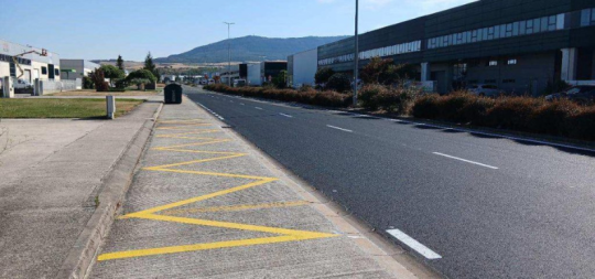 Imagen de la noticia: Finalizan las obras de mejora de las carreteras del Polígono Industrial Comarca 2