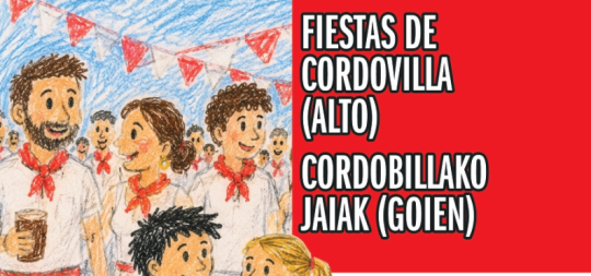Imagen de la noticia: Cordovilla (Alto) celebra sus fiestas del 4 al 6 de septiembre